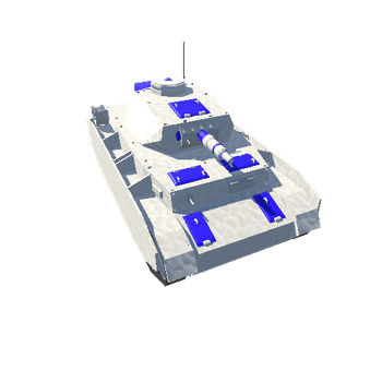 PzkpfIII-fbx - camo1 - team 1 tank (second)